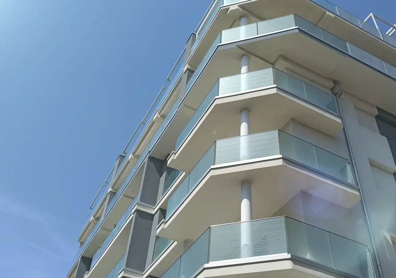 Parapetti in vetro